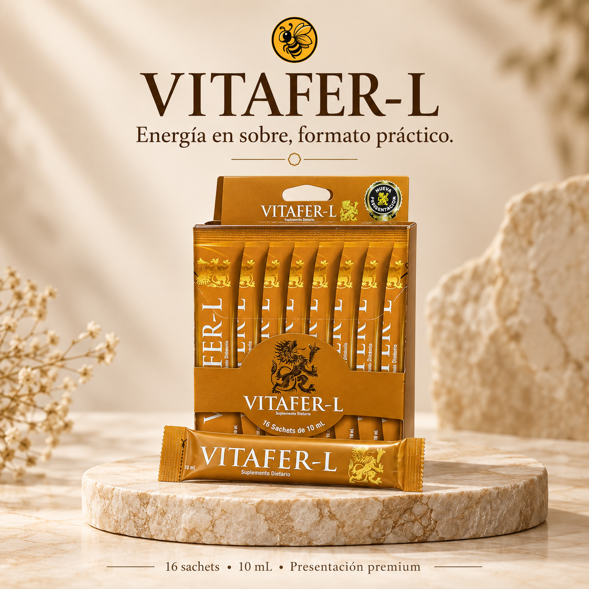 10 Cajas Vitafer-L | Pack Distribuidor