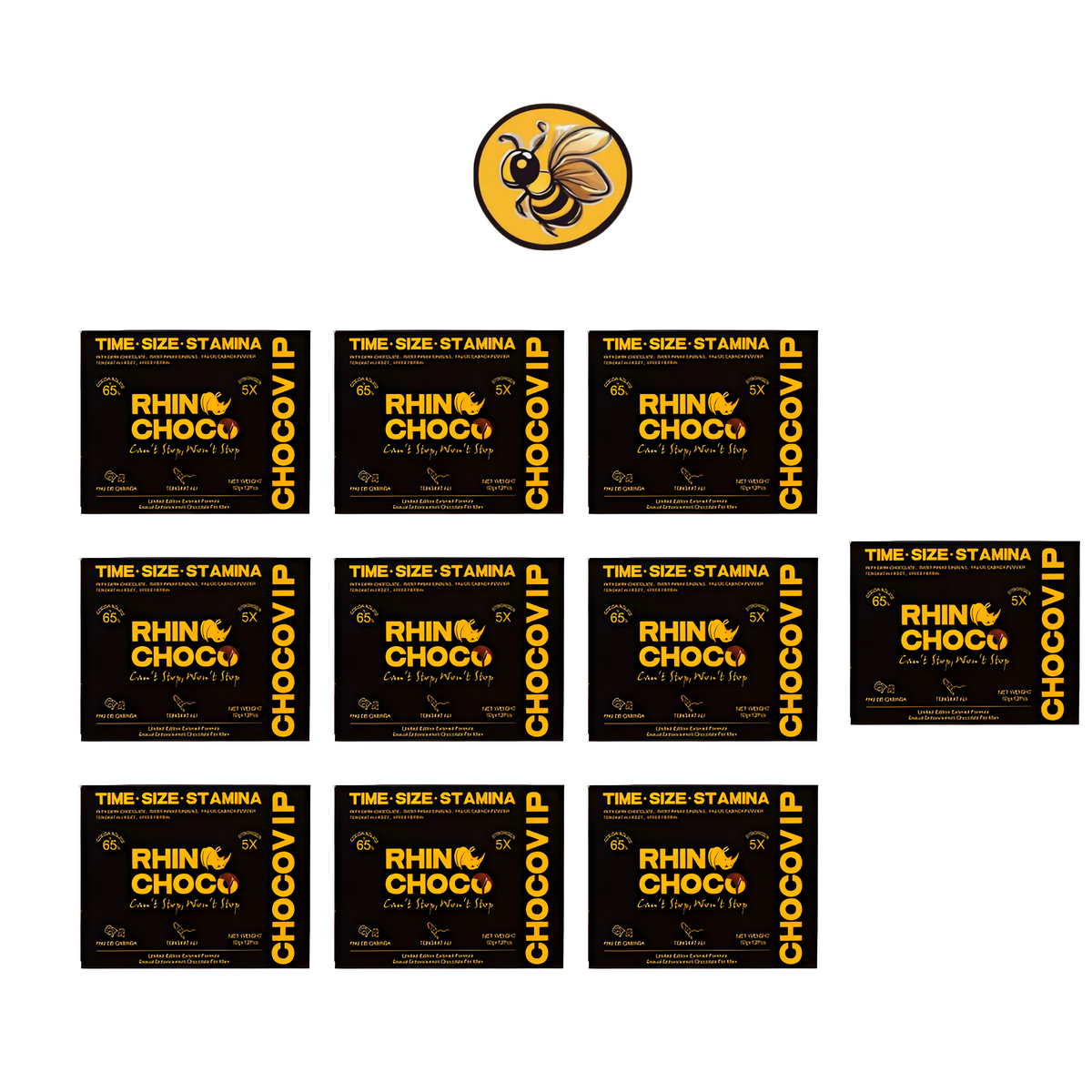 10 Cajas Rhinochoco | Pack Distribuidor