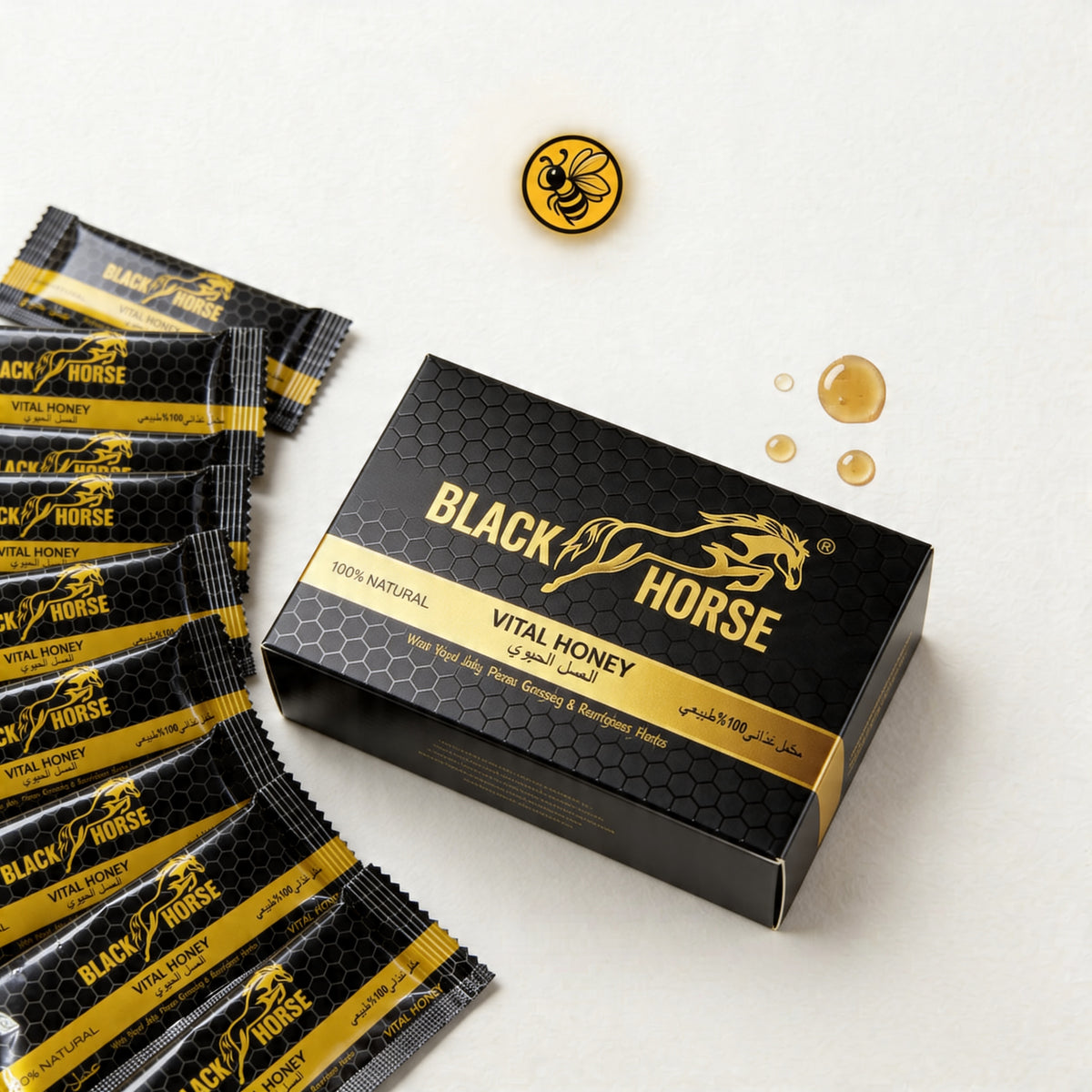 10 Cajas Black Horse | Pack Distribuidor