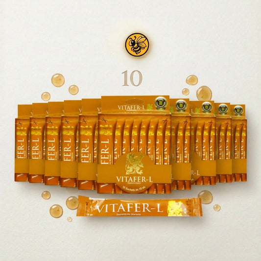 10 Cajas Vitafer-L | Pack Distribuidor