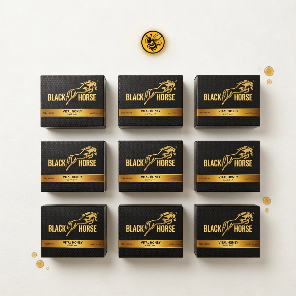 10 Cajas Black Horse | Pack Distribuidor