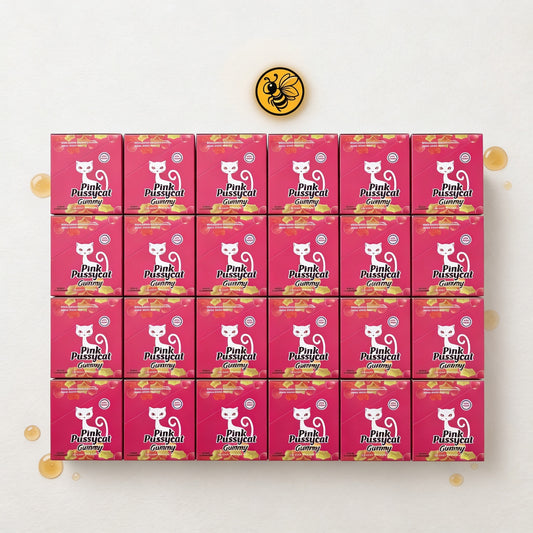 20 Cajas Pink P Cat Gummies | Pack Pro